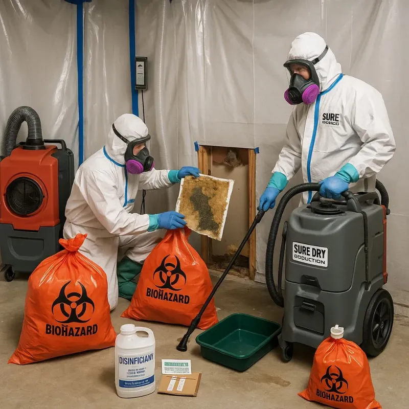Contaminated Water Handling Protocols process in Hillside, IL