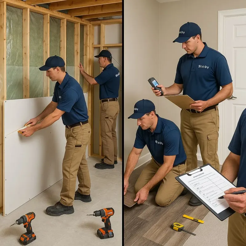 Repairs and Reconstruction process in Hillside, IL